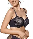 Sujetador Selene Violeta Negro 105C 0174