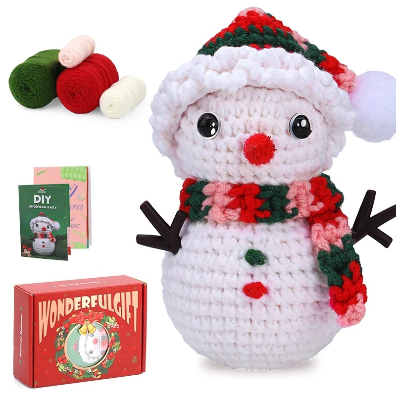Kit Crochet Snowman