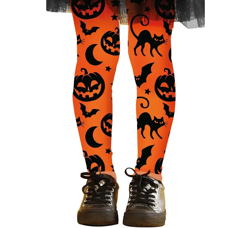 [95987 Halloween 3-6Y Disfrazzes] Pantys Calabaza 3-6 Y - Halloween
