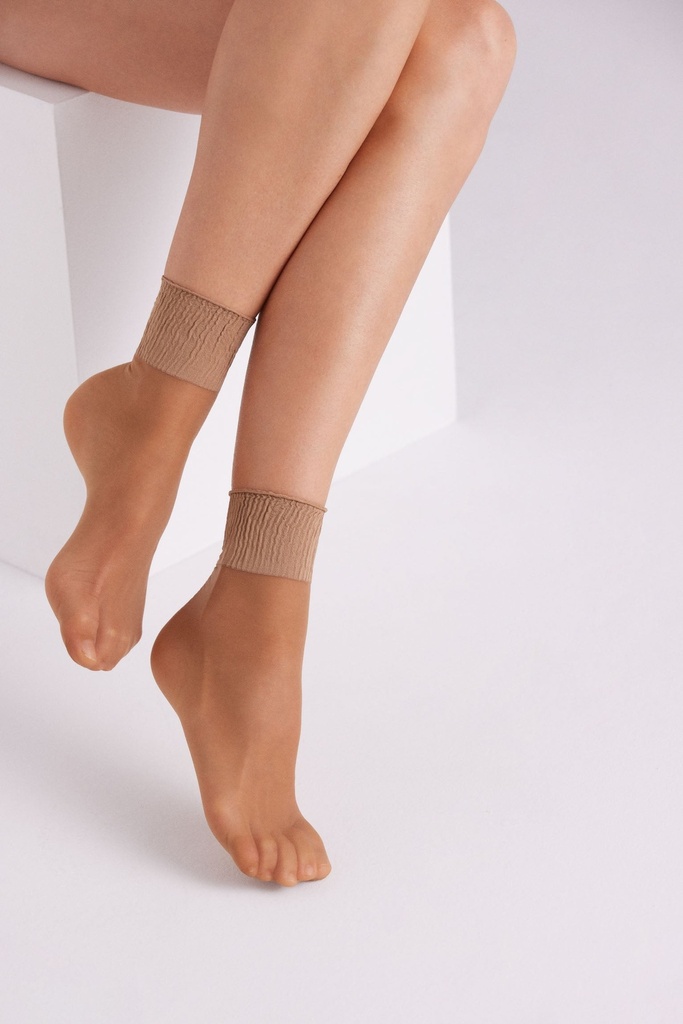 Tobillero 20D Beige U 18122 Ysabel Mora