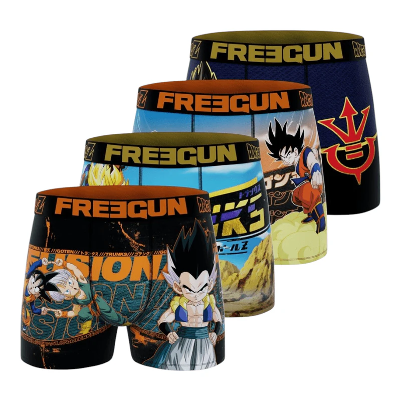 [DBZ14 Freegun DBZ Surt XXL Joel] Boxer Cro Freegun Dragon Ball Z – Licencia oficial Color Surt XXL