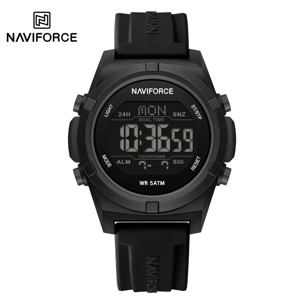 Reloj de Pulsera Cro Naviforce 7127 Black Gama STD