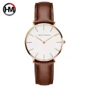 Reloj de Pulsera Sra Hannah Martin CB36 Gold White - Brown