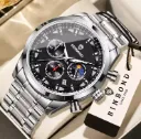 Reloj de Pulsera BINBOND Cronógrafo Dial Negro