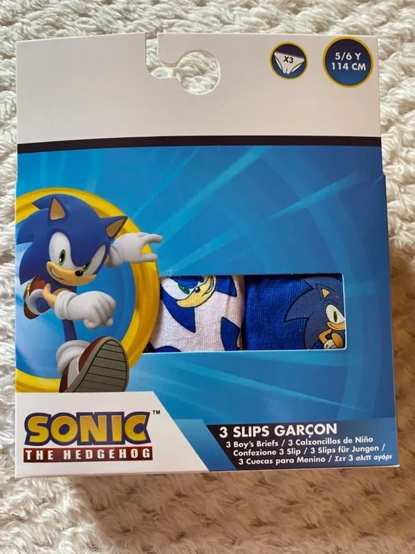 Slips SunCity SONIC Pack de 3 Edad 4/5