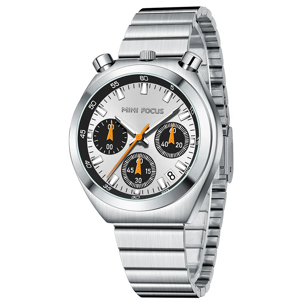 Mini Focus MF0498L · Reloj Bullhead Cronógrafo 38 mm