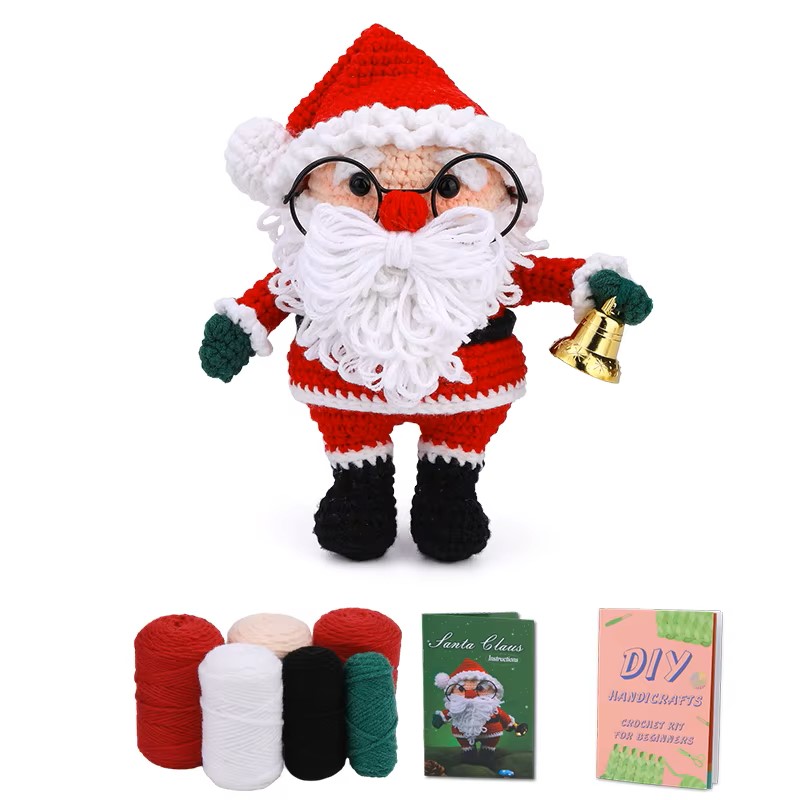 Kit Crochet Santa Claus
