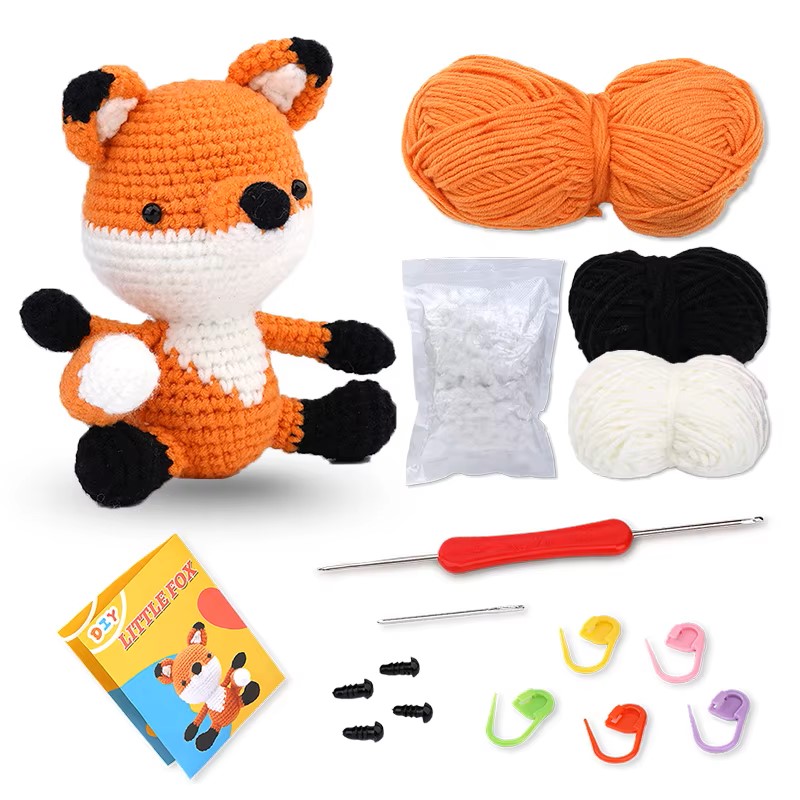 Kit Crochet Little Fox