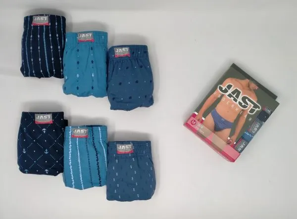 JAST 304 · Pack 3 Slips Hombre Estampados