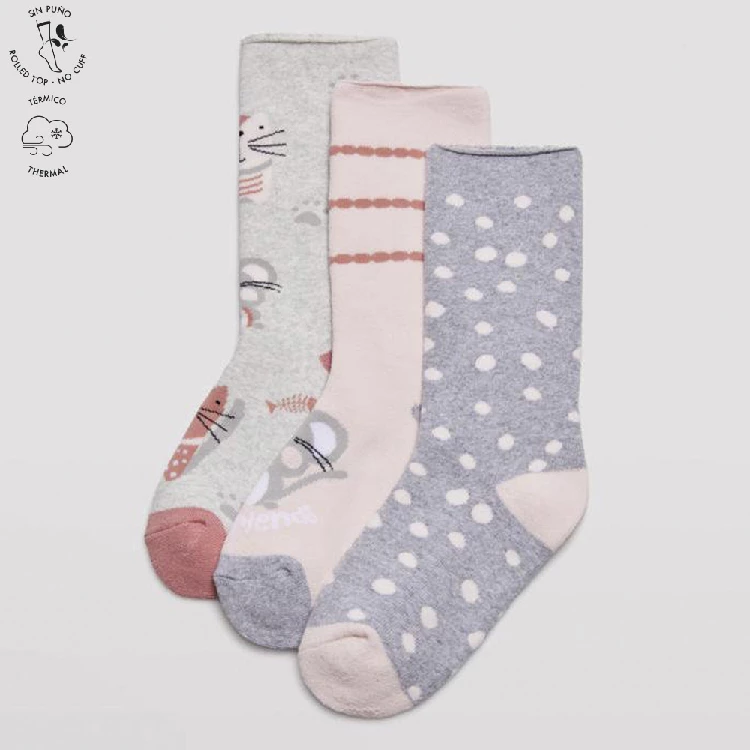 [YM32561 26-28 Lacotex] Ysabel Mora 32561 Calcetín Infantil Niña (26-28)