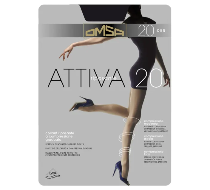 Panty Sra Caramelo Attiva 20 3-M 0268