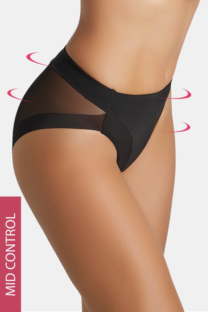 Braga Faja Reductora Ysabel Mora Siluette Secret 19610 Negro M