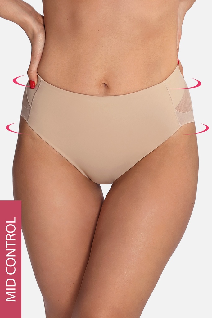 [YM19610 L Tierra Ap] Braga Faja Reductora Ysabel Mora Siluette Secret 19610 Tierra L