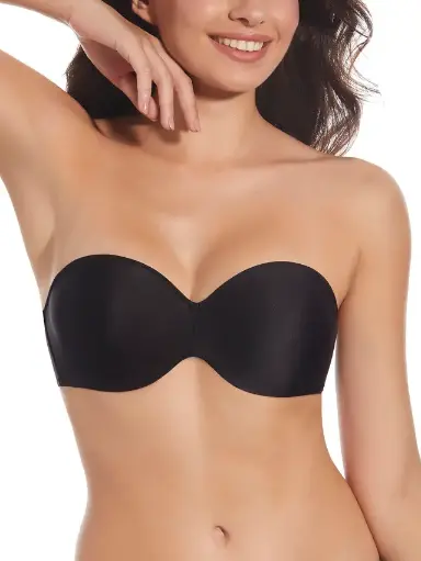 [010S 95B Negro Joel] Sujetador Selene Mercedes Negro 95B 010