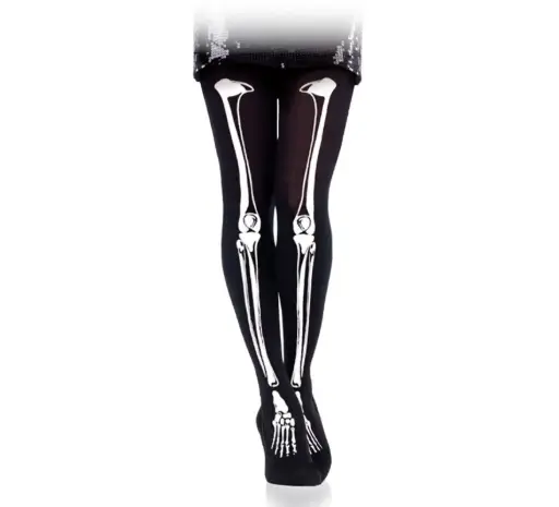 [82380 Halloween U Disfrazzes] Pantys de Esqueleto para mujer - Halloween