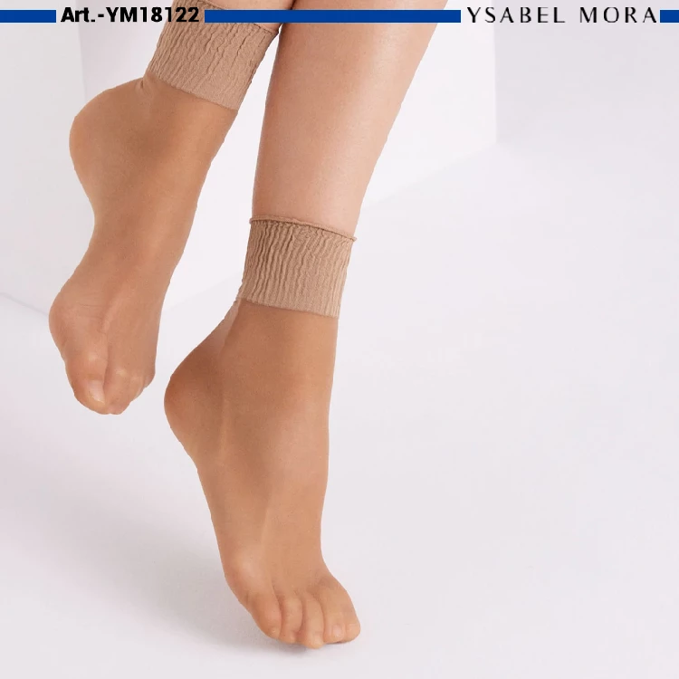 [YM18122 U Bronce Lacotex] Tobillero Mujer Ysabel Mora de 20 den Bronce U 18122