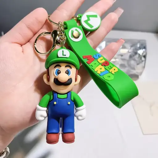 [ALi Key SuperMario Luigi] Llaveros Super Mario Bros (Luigi)